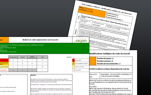 veille de conformit rglementaire scurit environnement pour dtecter et analyser les textes applicables